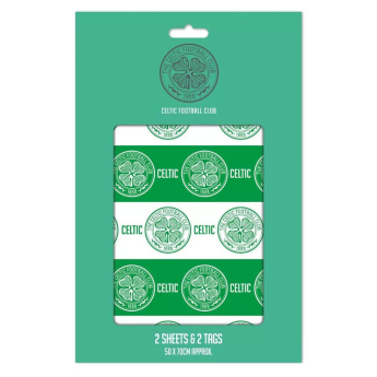 FC Celtic balící papír Christmas 2 pcs