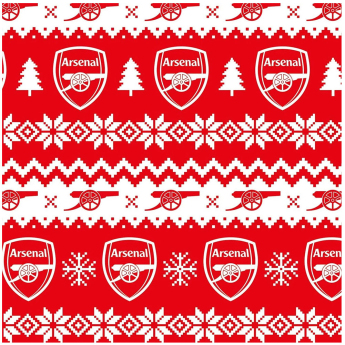 FC Arsenal balící papír Christmas 2 pcs