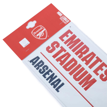 FC Arsenal cedule na zeď White Street