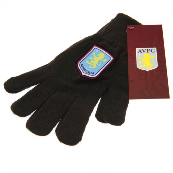 Aston Villa dětské rukavice Knitted Gloves Junior