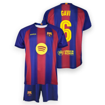 FC Barcelona dětský set replica 25/26 Home Gavi