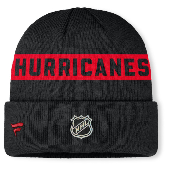Carolina Hurricanes zimní čepice Authentic Pro A/Cap Cuffed inscription