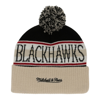 Chicago Blackhawks zimní čepice Classic Pom Knit