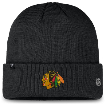 Chicago Blackhawks zimní čepice Authentic Pro A/Cap Cuffed Beanie