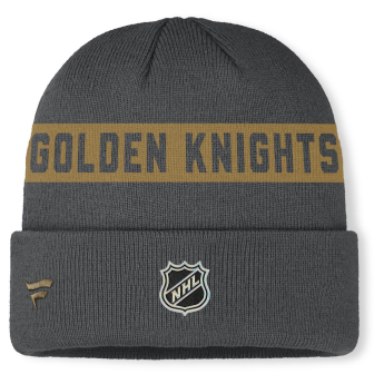 Vegas Golden Knights zimní čepice Authentic Pro A/Cap Cuffed inscription