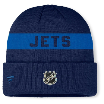 Winnipeg Jets zimní čepice Authentic Pro A/Cap Cuffed inscription