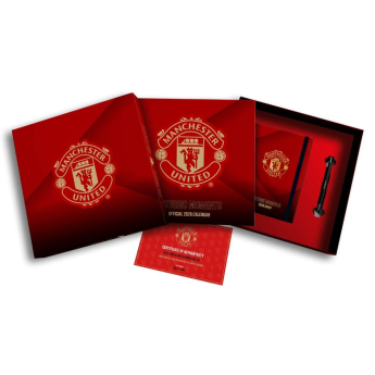 Manchester United kalendář a diář Musical Gift Box 2026