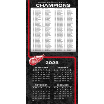 Detroit Red Wings kalendář 2026 Wall