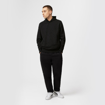 Mercedes AMG Petronas pánská mikina s kapucí Polka Dot black F1 Team 2023