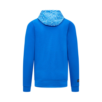 Mercedes AMG Petronas pánská mikina s kapucí George Russell SE Miami blue F1 Team 2023