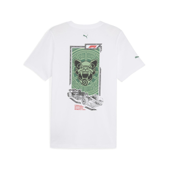 Formule 1 pánské tričko Mexico GP white 2024