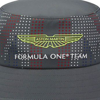 Aston Martin klobouk Silverstone GP grey F1 Team 2024