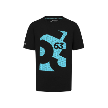 Mercedes AMG Petronas pánské tričko George Russell graphic black F1 Team 2024