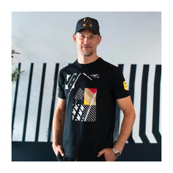 Hertz Team Jota pánské tričko Jenson Button black 2024