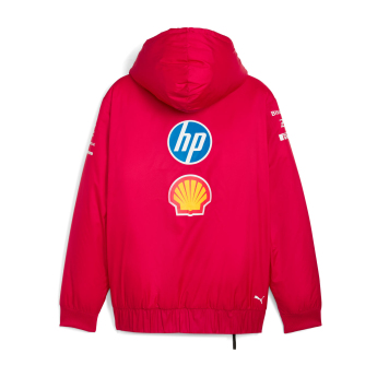 Ferrari pánská bunda s kapucí Padded Double Sided F1 Team 2025