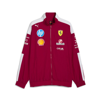 Ferrari pánské tričko Drivers T7 official Teamline Replica red F1 Team 2025
