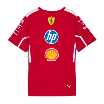 Ferrari dětské tričko official Teamline Replica F1 Team 2025
