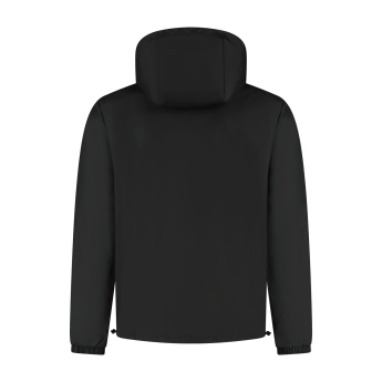 Ferrari pánská bunda s kapucí Rain black F1 Team 2025