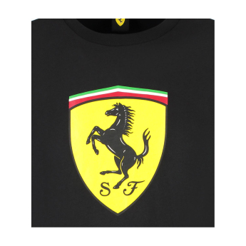 Ferrari pánské tričko Shield black F1 Team 2025