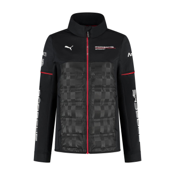 Porsche Motorsport dámská bunda Hybrid official Teamline Replica black 2025