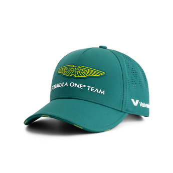 Aston Martin čepice baseballová kšiltovka official Teamline Replica green F1 Team 2025