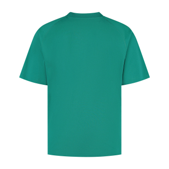 Aston Martin pánské tričko Large Logo green F1 Team 2025