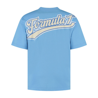 Formule 1 pánské tričko Heritage Logo blue F1 Team 2025