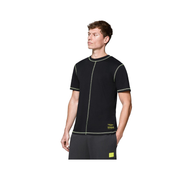 Aston Martin pánské tričko Data Graphic black F1 Team 2025