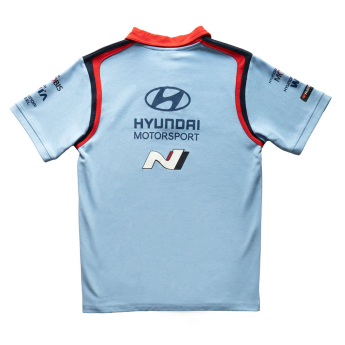 Hyundai Motorsport pánské polo tričko blue 2025