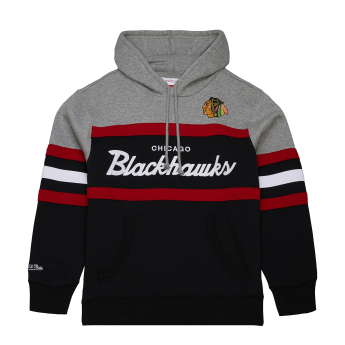 Chicago Blackhawks pánská mikina s kapucí Head Coach Hoodie Current Logo