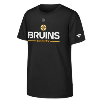 Boston Bruins dětské tričko Apro Wordmark Ss black