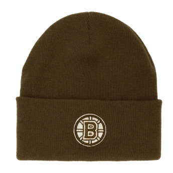 Boston Bruins zimní čepice Fashion Basic Knit braun