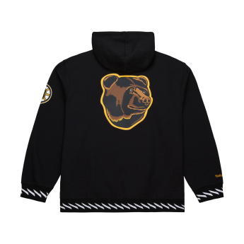 Boston Bruins pánská mikina s kapucí Playmaker Fleece Hoodie Vintage Logo