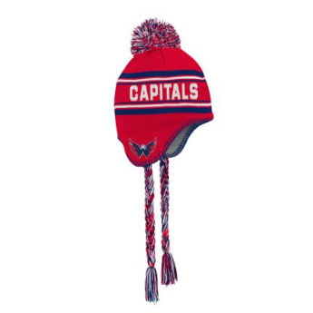 Washington Capitals dětská zimní čepice Jacquard Tassel Knit With Pom