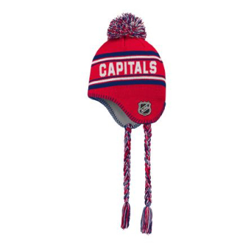 Washington Capitals dětská zimní čepice Jacquard Tassel Knit With Pom