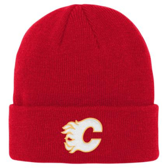Calgary Flames dětská zimní čepice Cuffed Knit