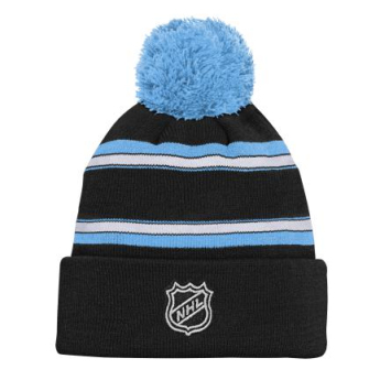 Utah Hockey Club dětská zimní čepice Jacquard Cuffed Knit With Pom