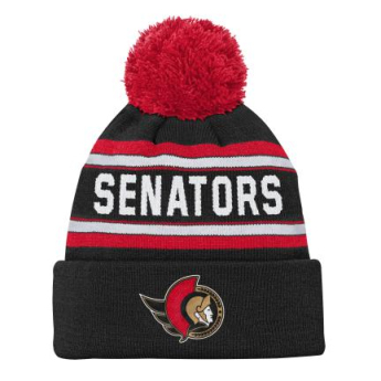 Ottawa Senators dětská zimní čepice 3Rd Jersey Jacquard Cuff Pom