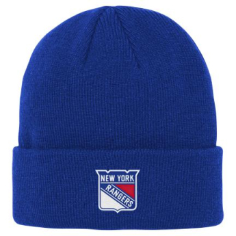 New York Rangers dětská zimní čepice Cuffed Knit blue
