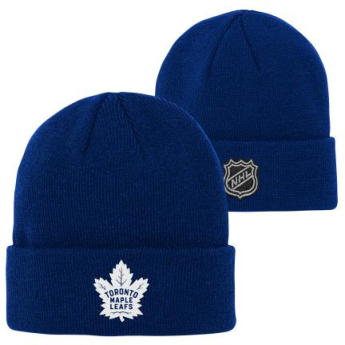 Toronto Maple Leafs dětská zimní čepice Cuffed Knit navy