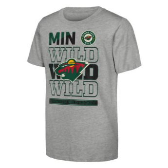 Minnesota Wild dětské tričko Timeless Ss grey