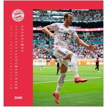 Bayern Mnichov kalendář 2026 Postcard