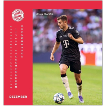 Bayern Mnichov kalendář 2026 Postcard