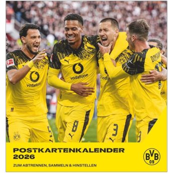 Borussia Dortmund kalendář 2026 Postcard