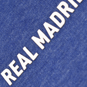 Real Madrid pánská mikina s kapucí Zip azul
