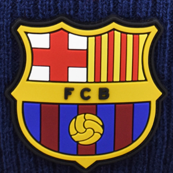 FC Barcelona dětská zimní čepice Skiing