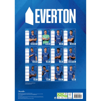 FC Everton kalendář 2026