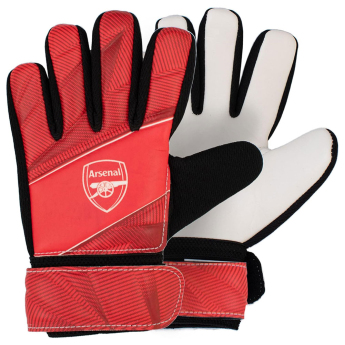 FC Arsenal dětské brankářské rukavice Fuse Goalkeeper Gloves Kids 67-73mm palm width