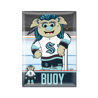 Seattle Kraken magnetka Metal Mascot