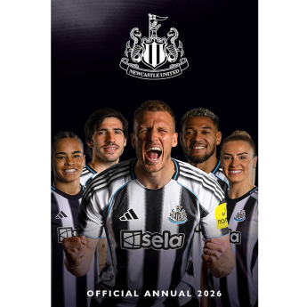 Newcastle United kniha ročenka 2026